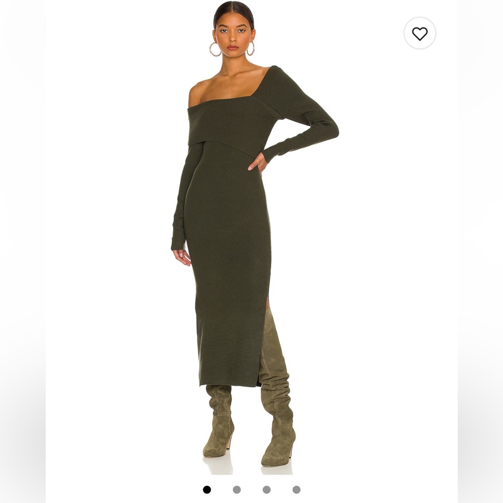 Line and Dot Sylvie Midi Sweater Dress